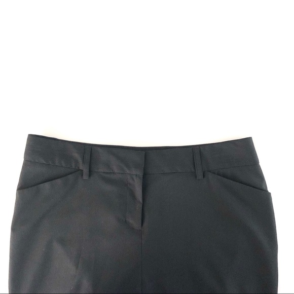 NWT Express Black Pinstriped Pencil Skirt - Picture 3 of 6